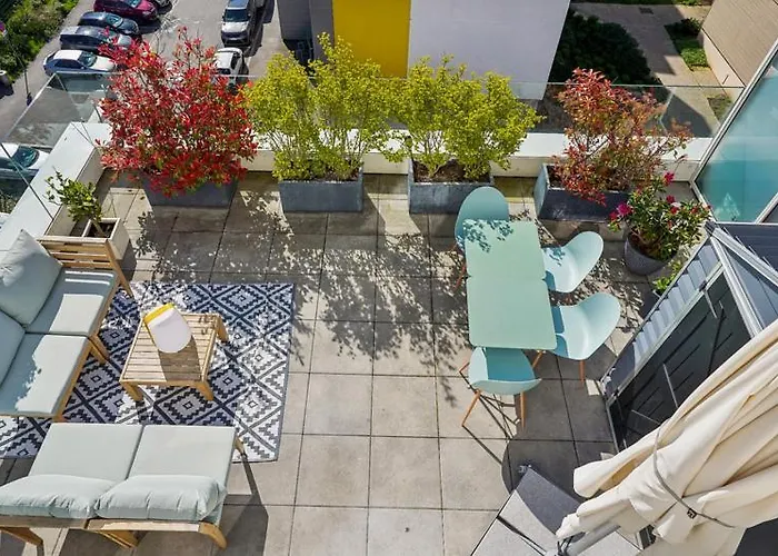 Duplex 3 Chambres Grande Terrasse Dernier Etage